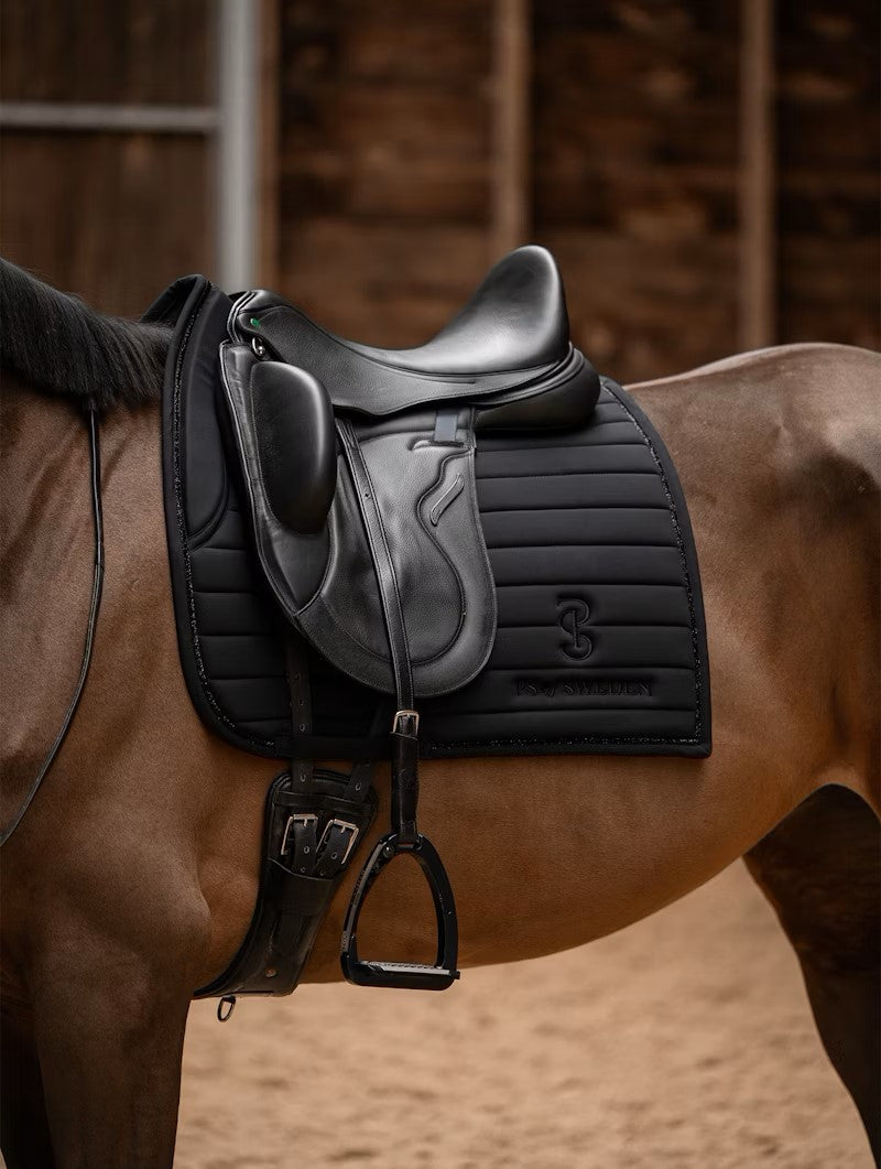 PSOS Dressage Pad Stripe, Black