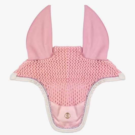 PSOS Ear Bonnet Vintage Monogram, Hortensia Pink