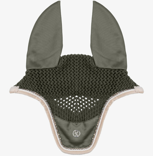 PSOS Ear Bonnet Vintage Monogram, Mist Green