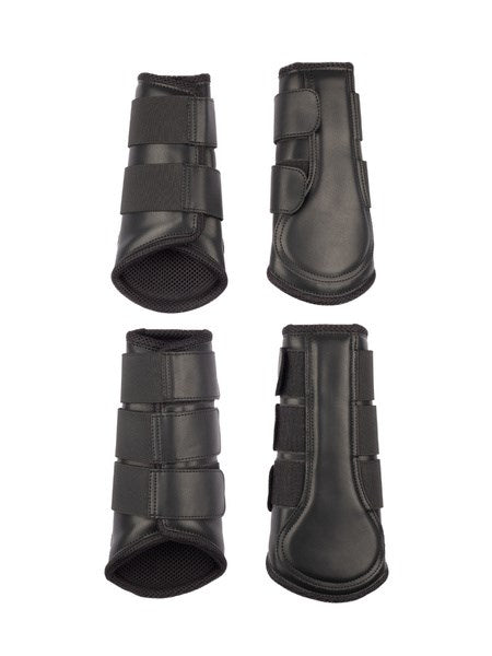 PSOS Premium Mesh Brushing Boots, Black
