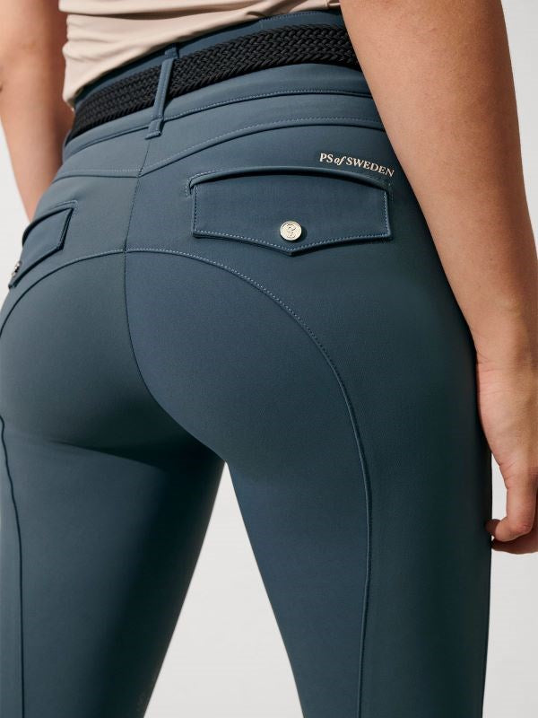 PSOS Martina Breeches Full Seat, Storm Blue