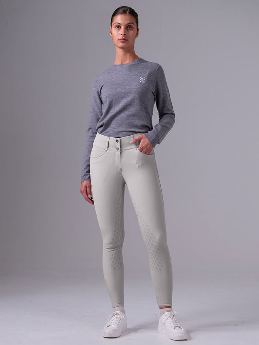 PSOS Martina Breeches Full Seat, Greige