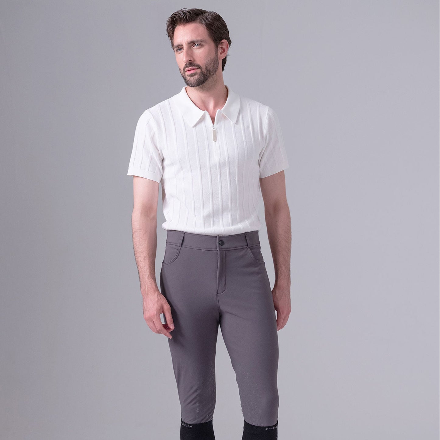 PSOS Capis Breeches Half Grip, Thunderstrom Grey