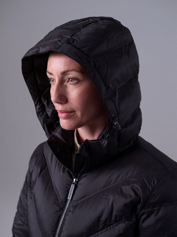 PSOS Penelope Puffer Jacket, Black