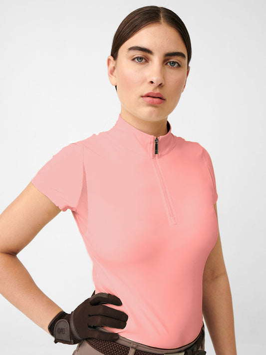 PSOS Everly Quote S/S Base Layer, Hortensia Pink