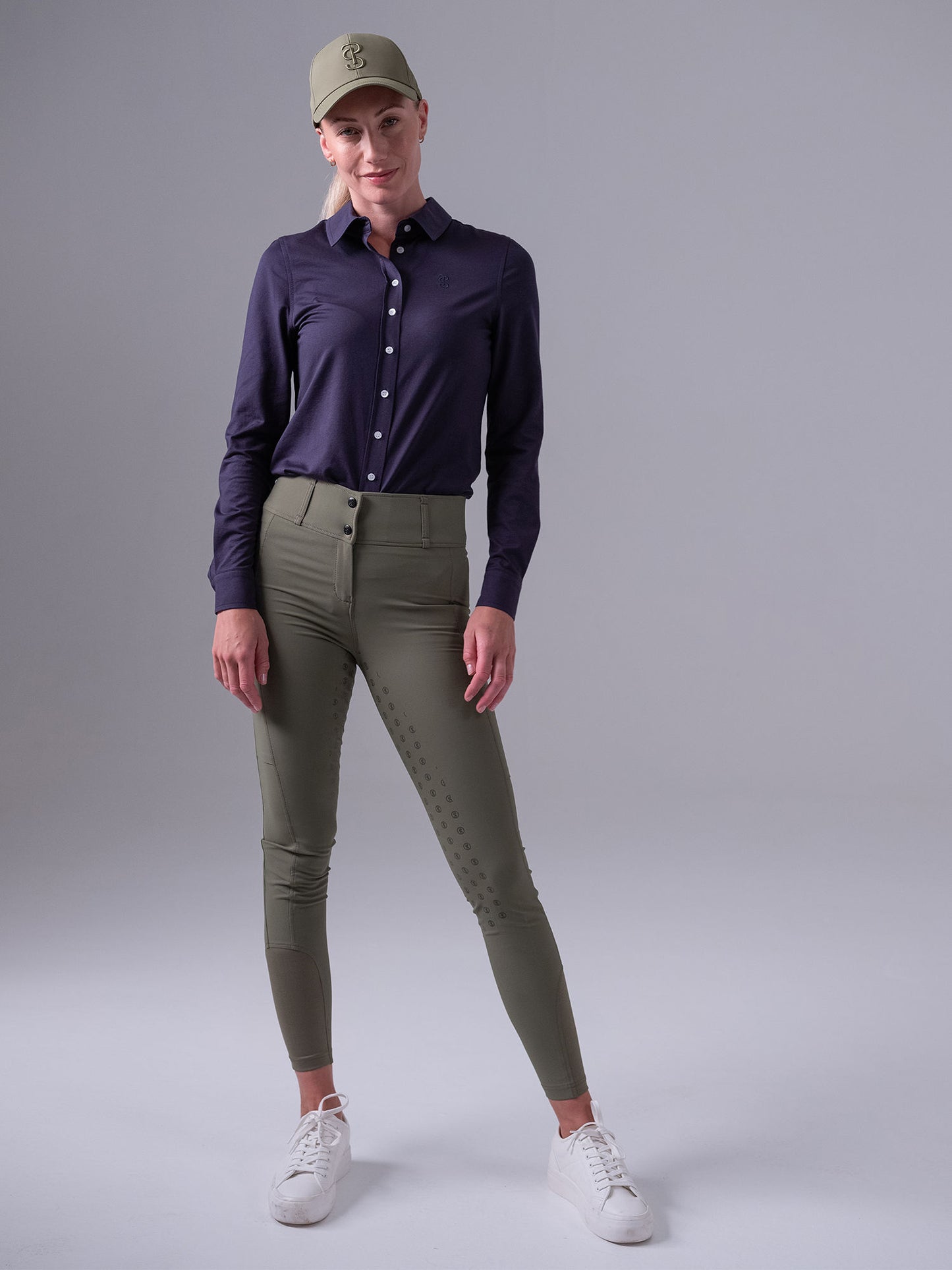 PSOS Rebecca Pique Shirt, Navy