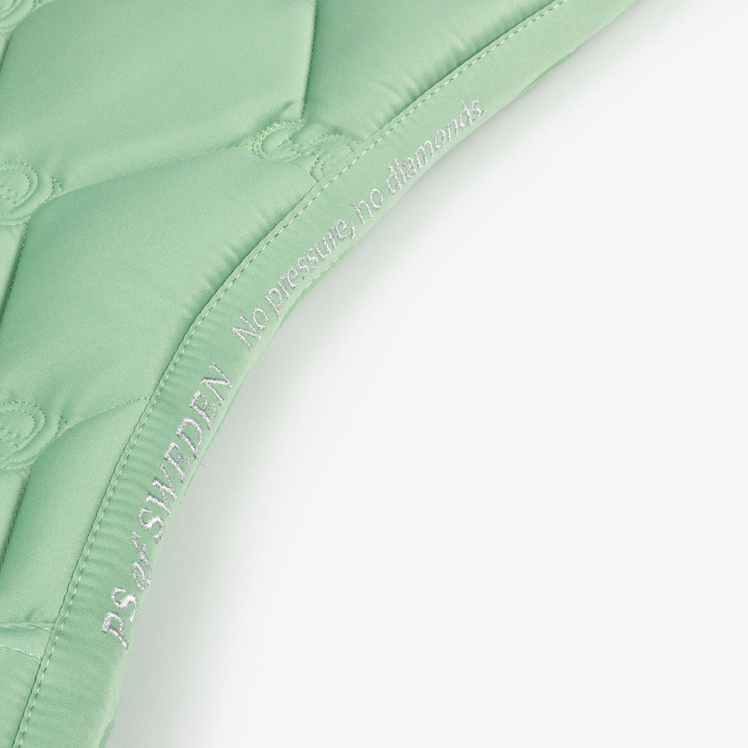 PSOS Jump Saddle Pad Ruffle, Sage Green