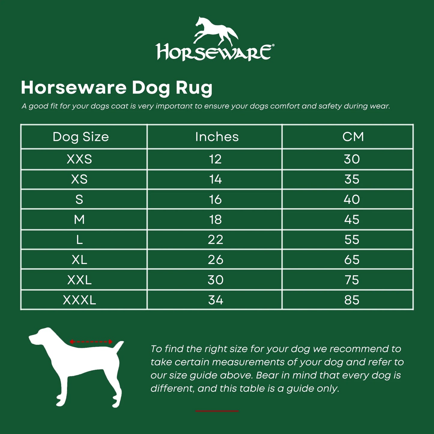 Horseware Signature Dog Rain Coat