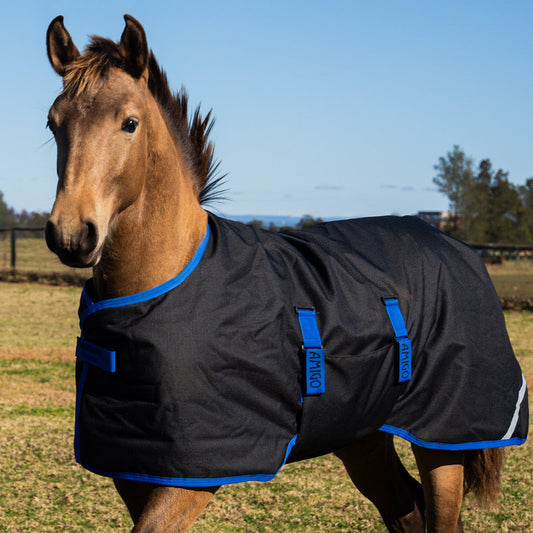 Amigo Ripstop 900D Foal Turnout 200g, Black