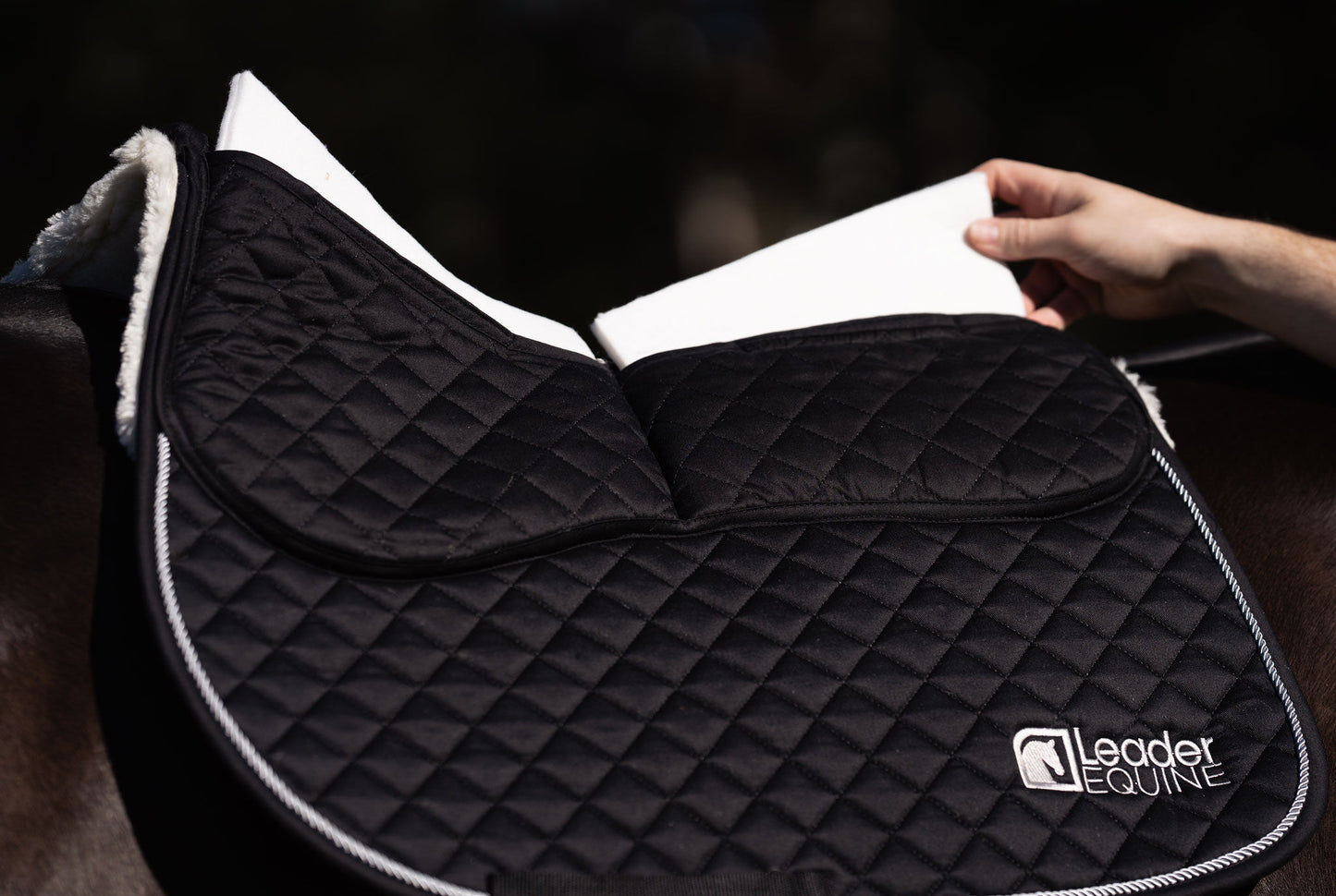 LE Performance Jump Saddle Pad with Shims