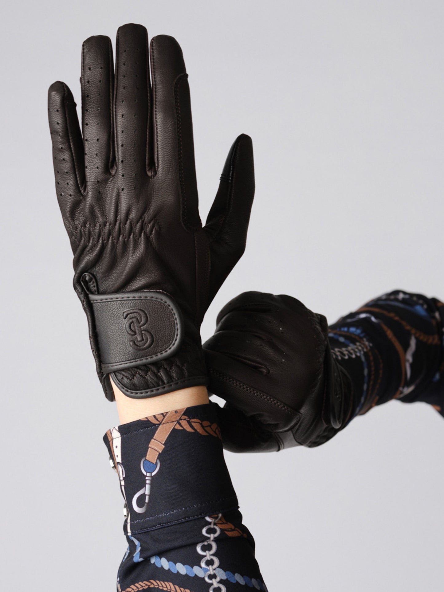 PSOS Riding Gloves, Coffee