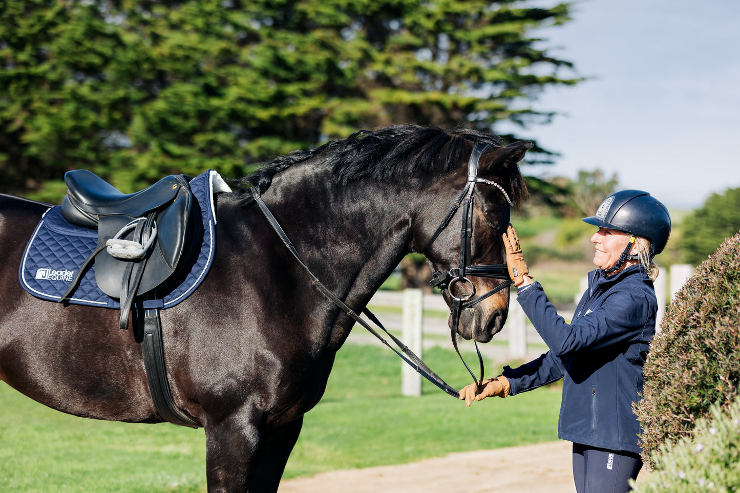 LE Performance Jump Saddle Pad with Shims