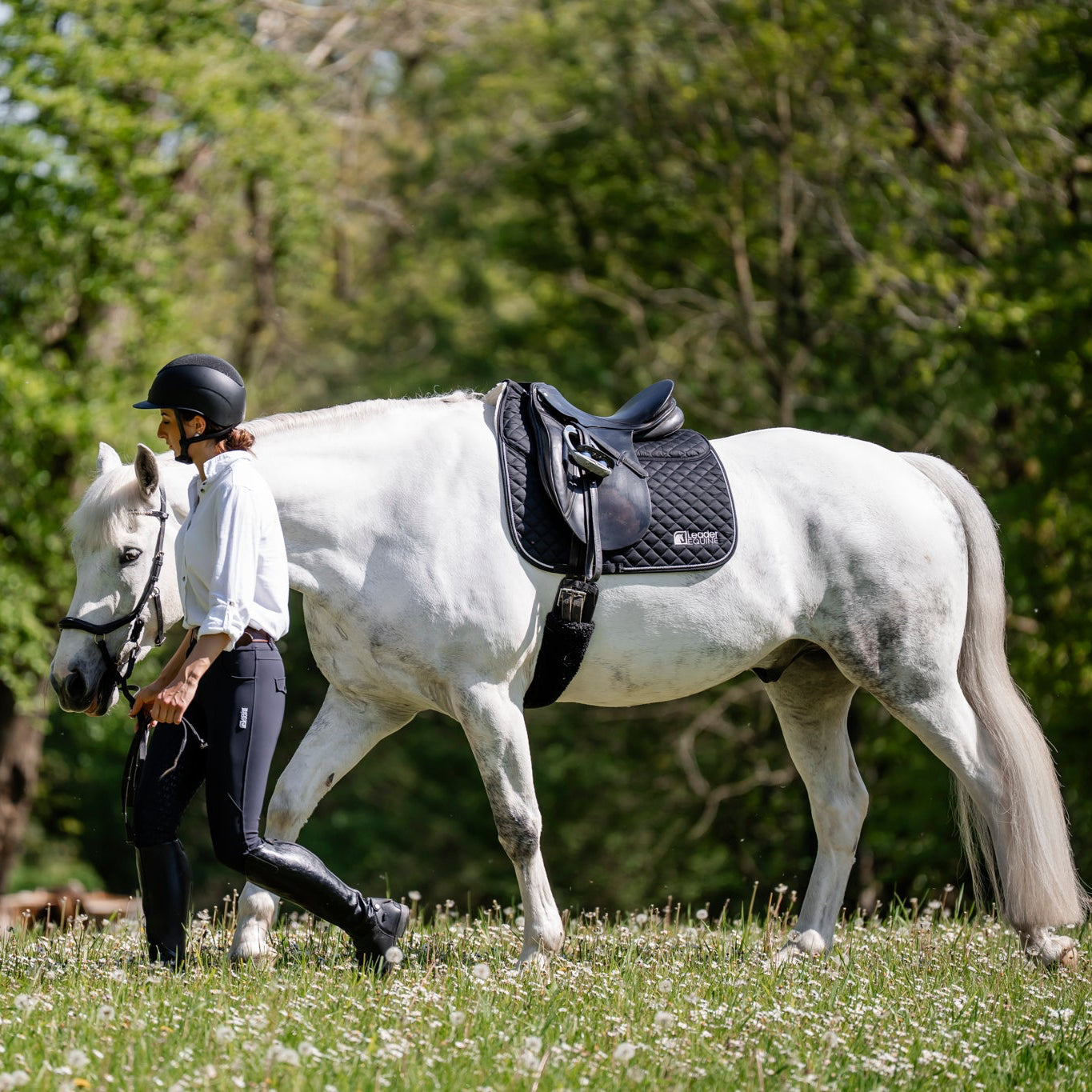 LE Performance Jump Saddle Pad with Shims