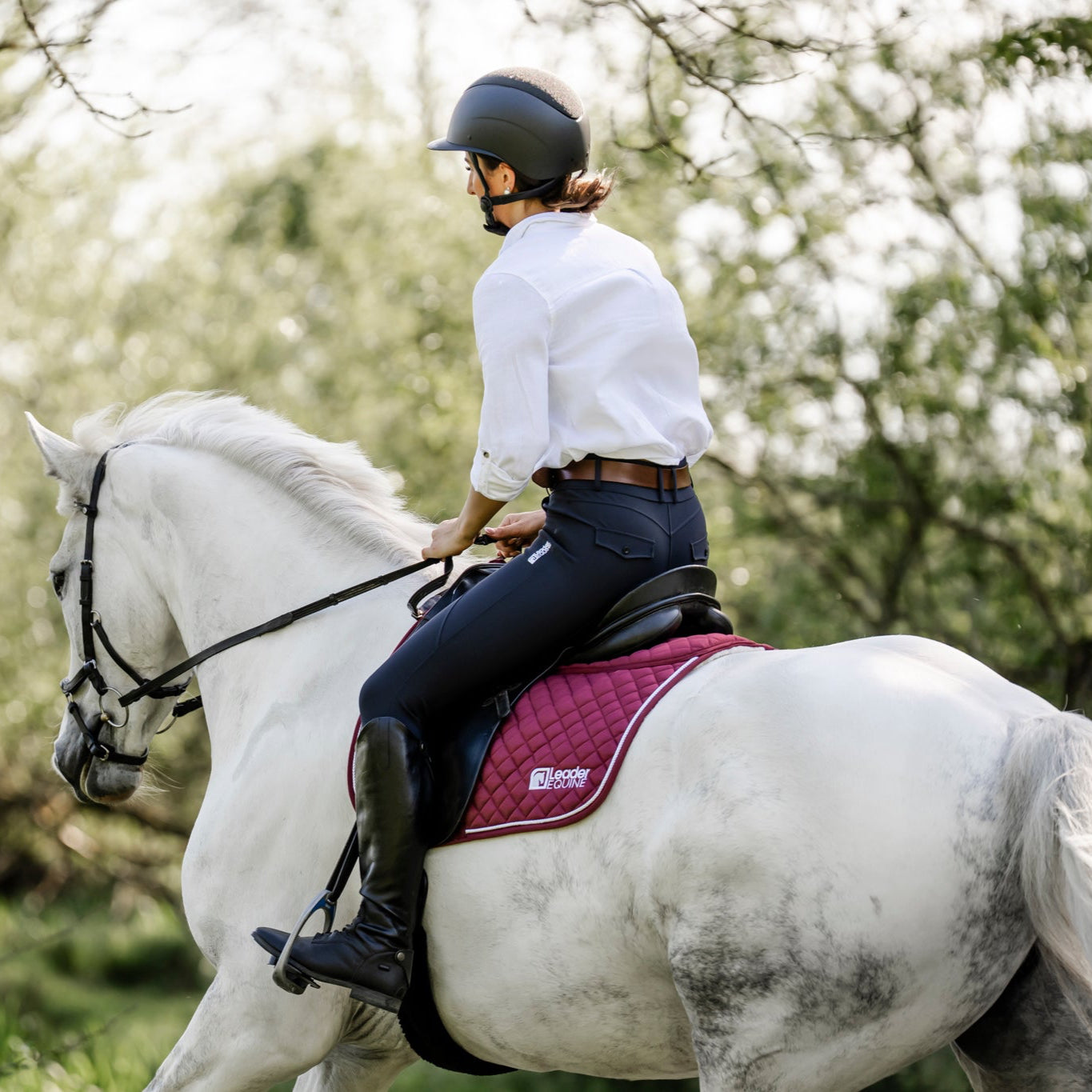 LE Performance Jump Saddle Pad with Shims