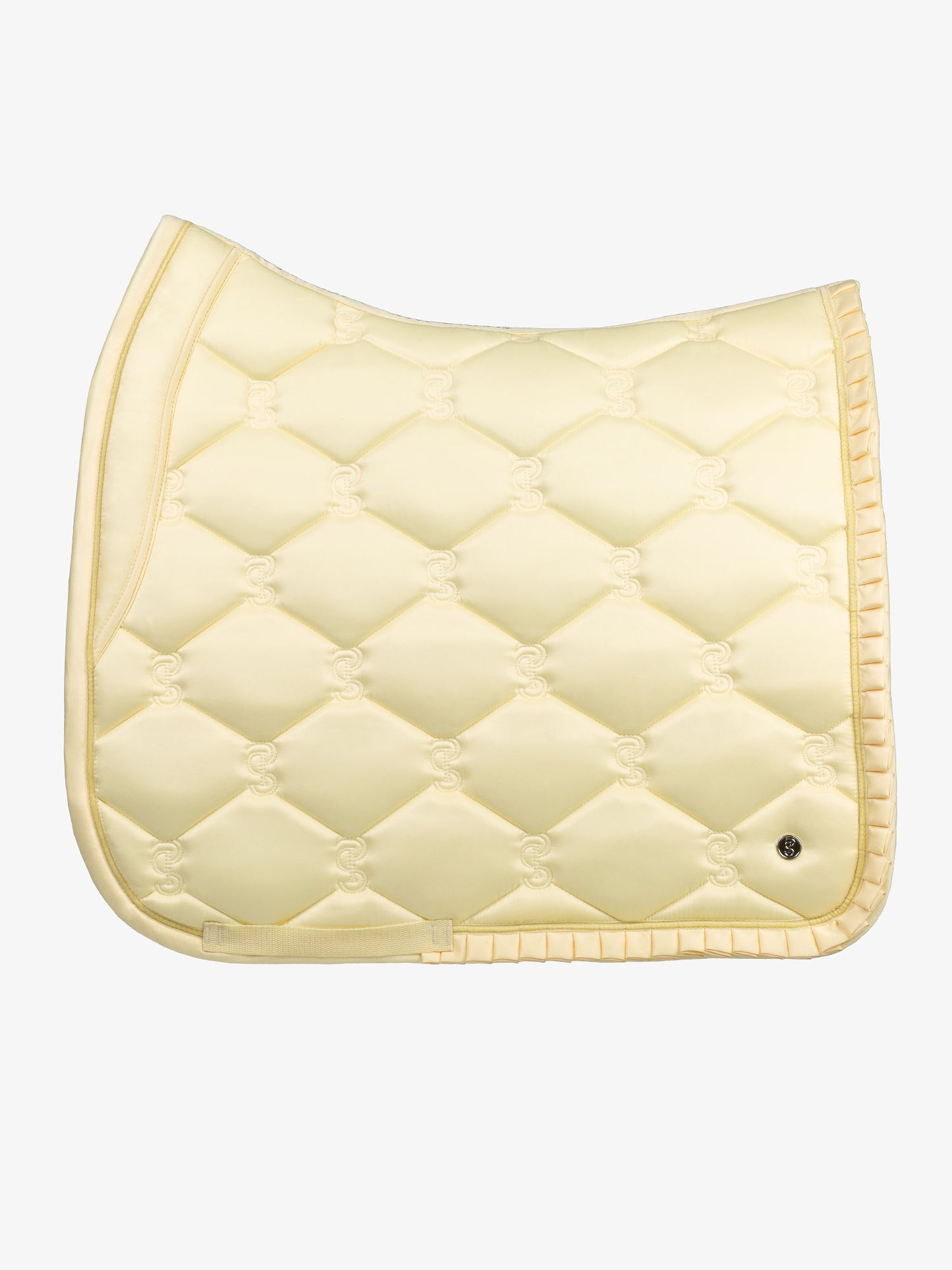 PSOS Dressage Saddle Pad Ruffle, Sunlight