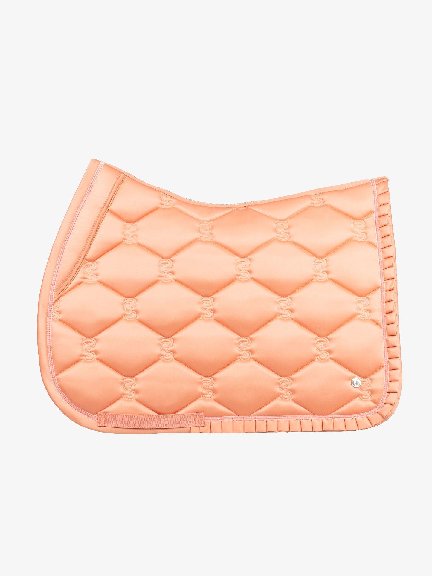 PSOS Jump Saddle Pad Ruffle, Coral