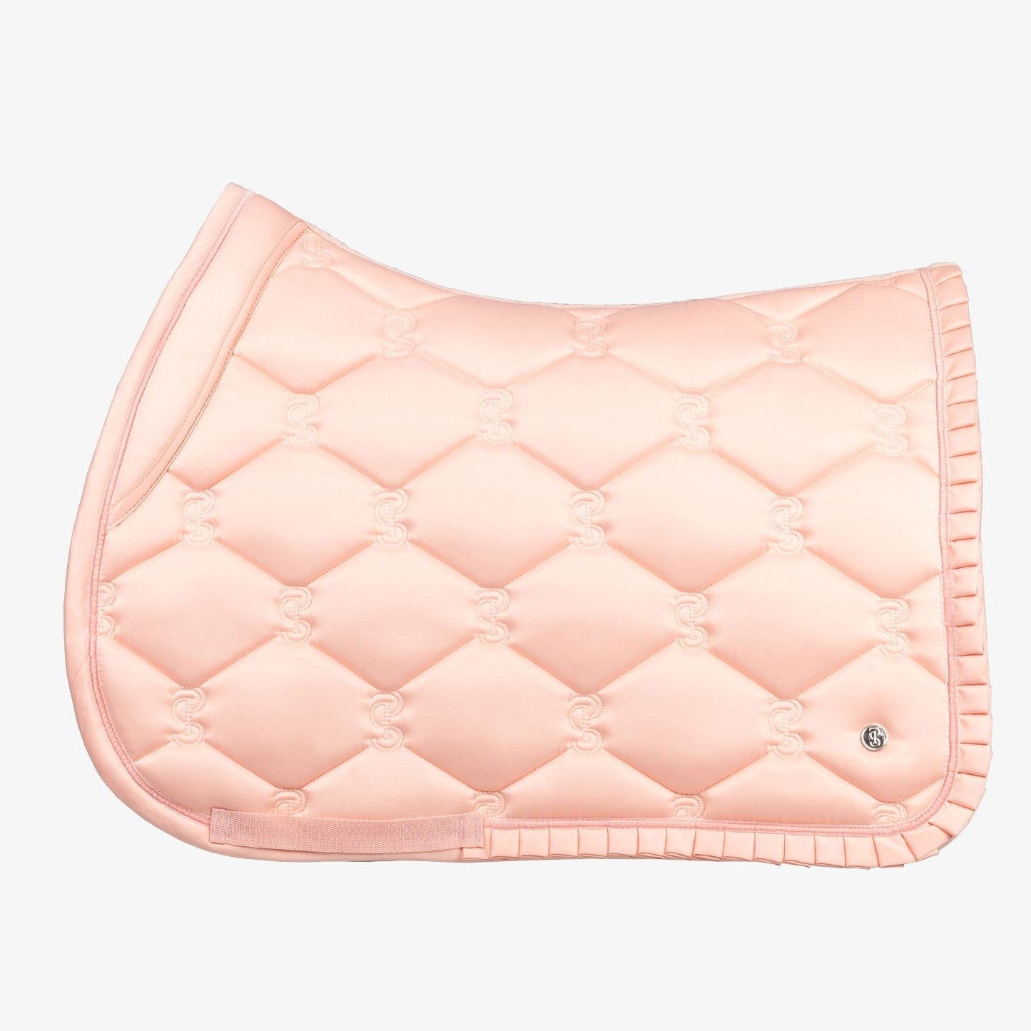 PSOS Jump Saddle Pad Ruffle, Peach