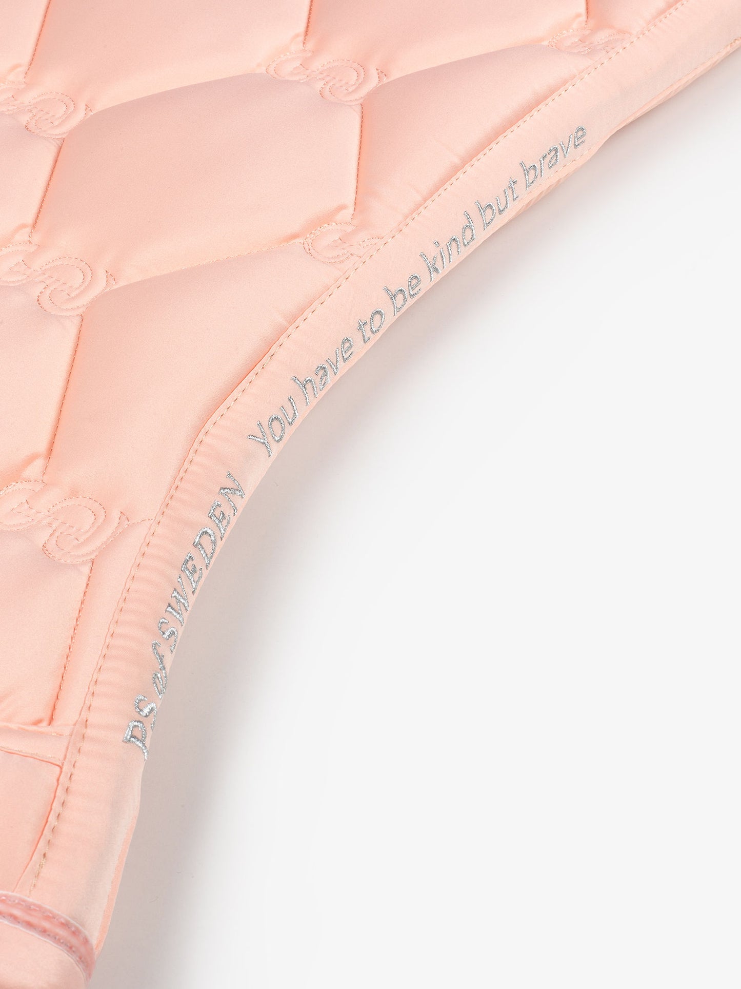 PSOS Dressage Saddle Pad Ruffle, Peach