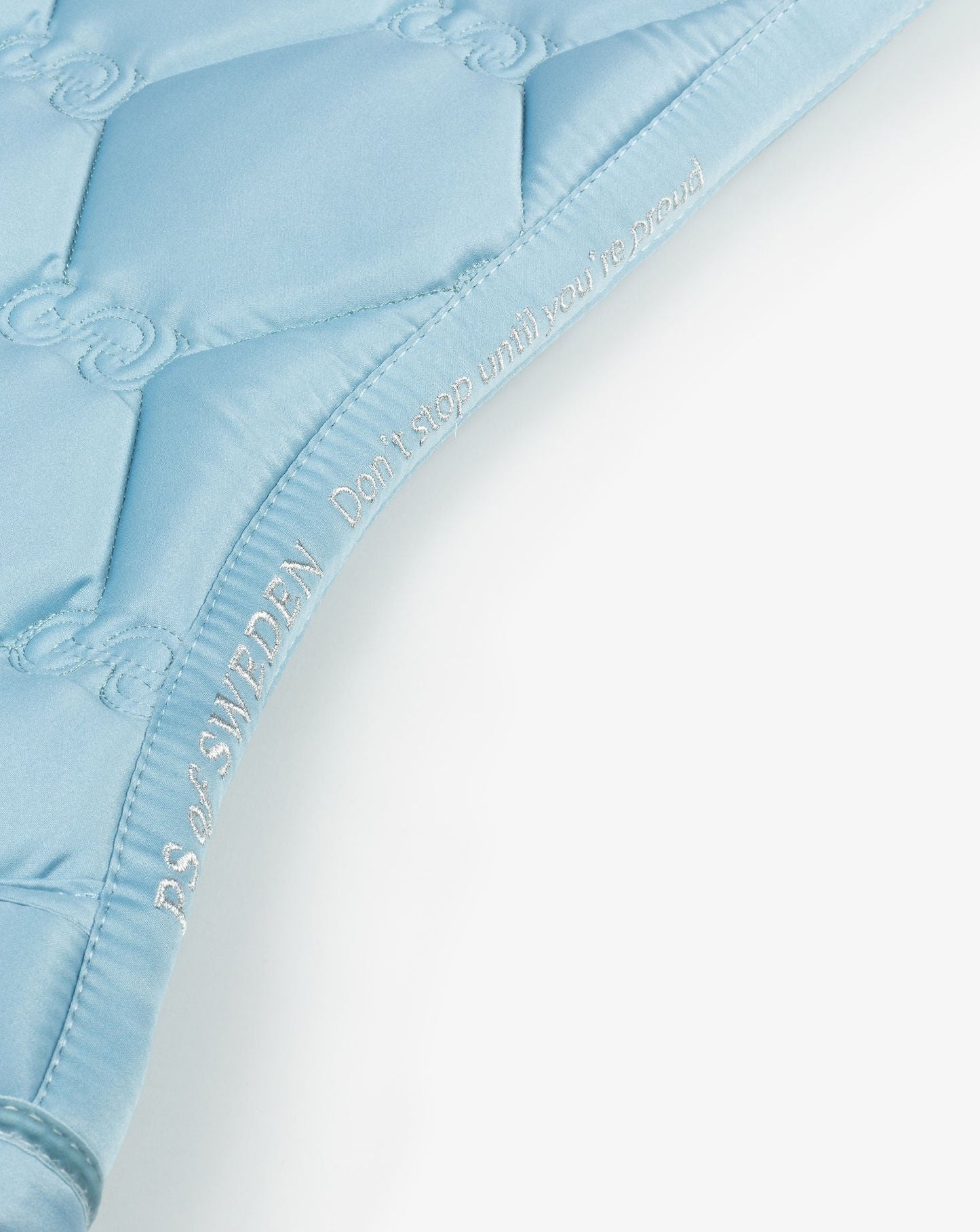 PSOS Jump Saddle Pad Ruffle, Stone Blue