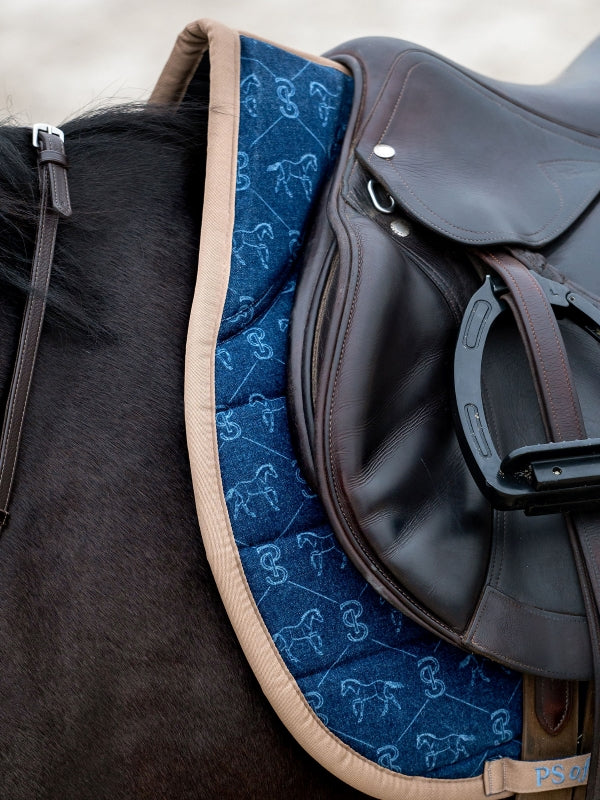 PSOS Jump Pad Running Horse, Denim