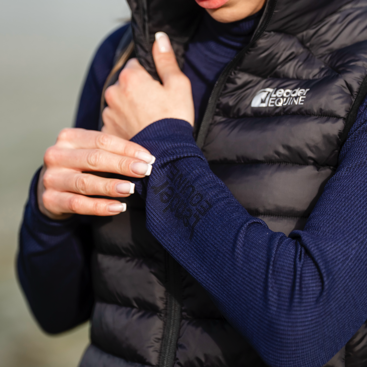 LE Equitation Merino Blend Long Sleeve Top