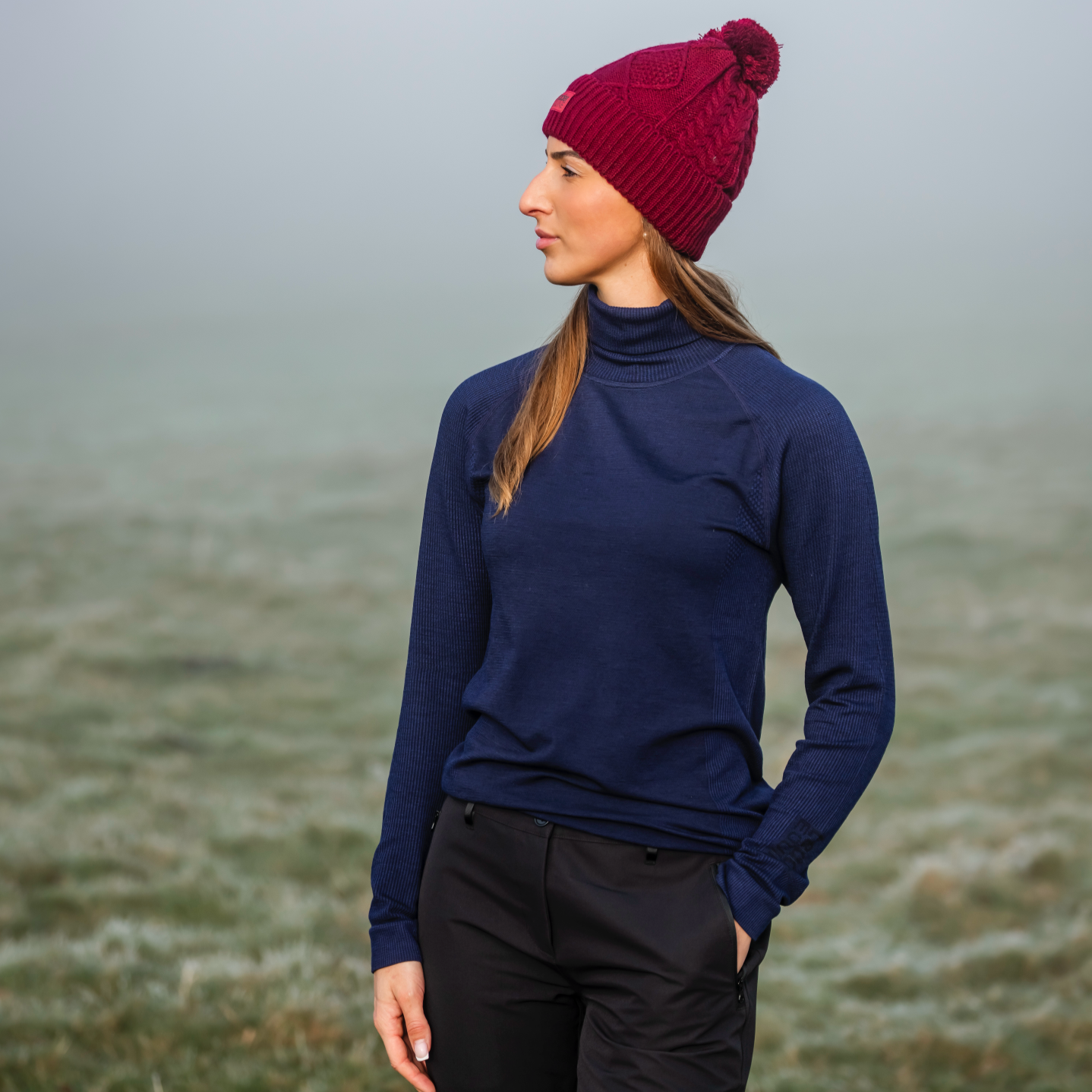 LE Equitation Merino Blend Long Sleeve Top
