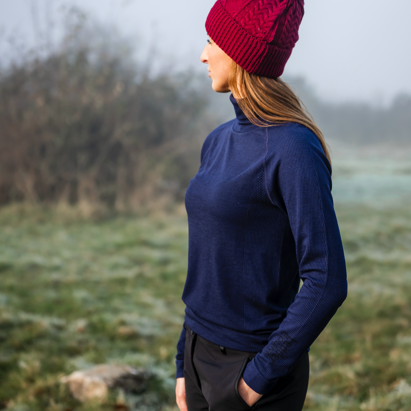 LE Equitation Merino Blend Long Sleeve Top