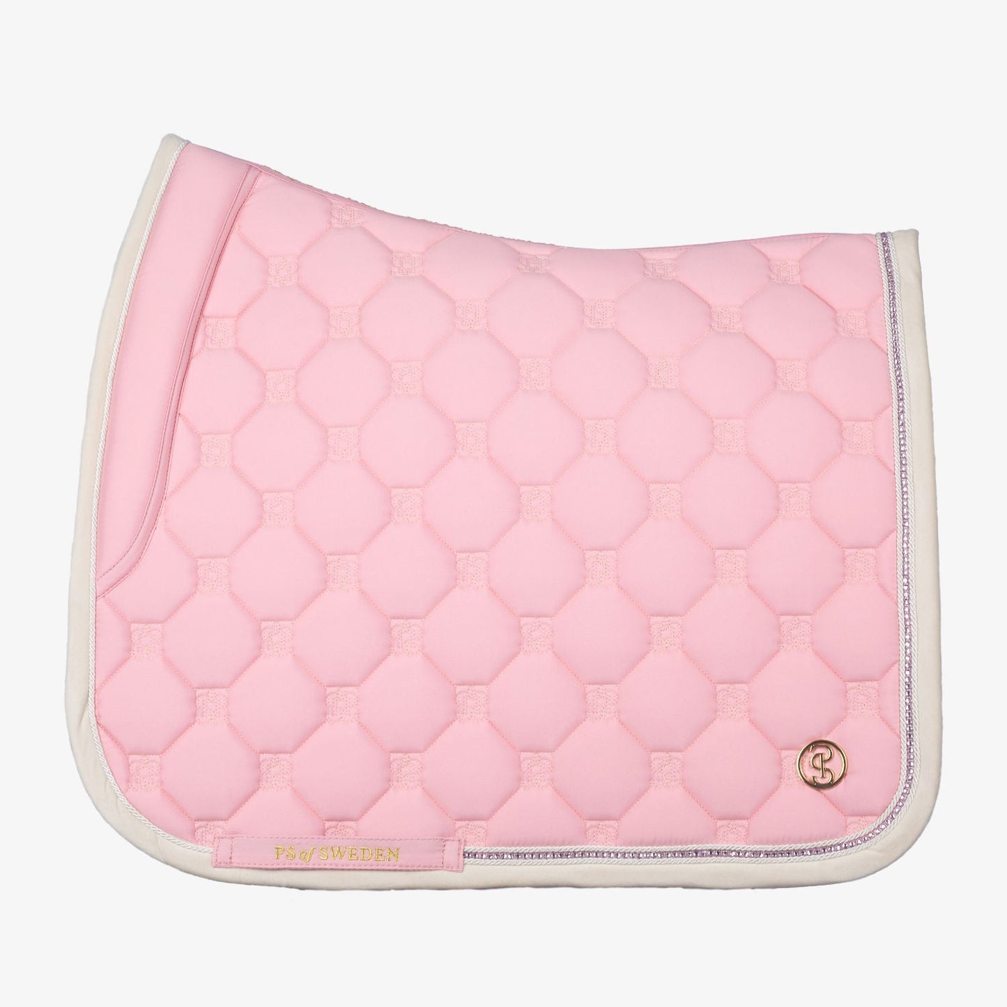 PSOS Dressage Pad Vintage Monogram, Hortensia Pink