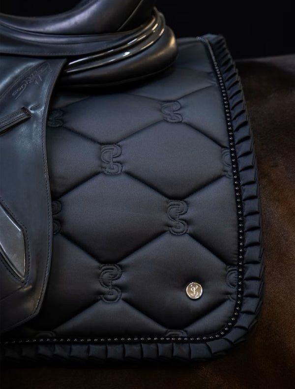 PSOS Dressage Ruffle Pearl, Dark Grey