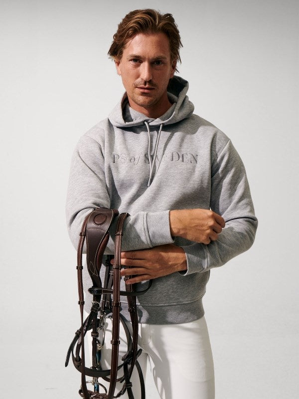 PSOS Asher Hoodie Mens, Grey Melange
