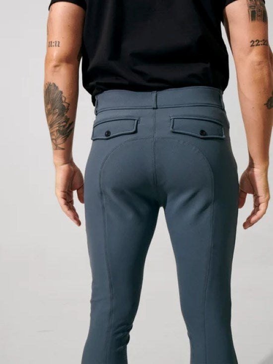 PSOS Capis Breeches Mens Half Grip, Storm Blue