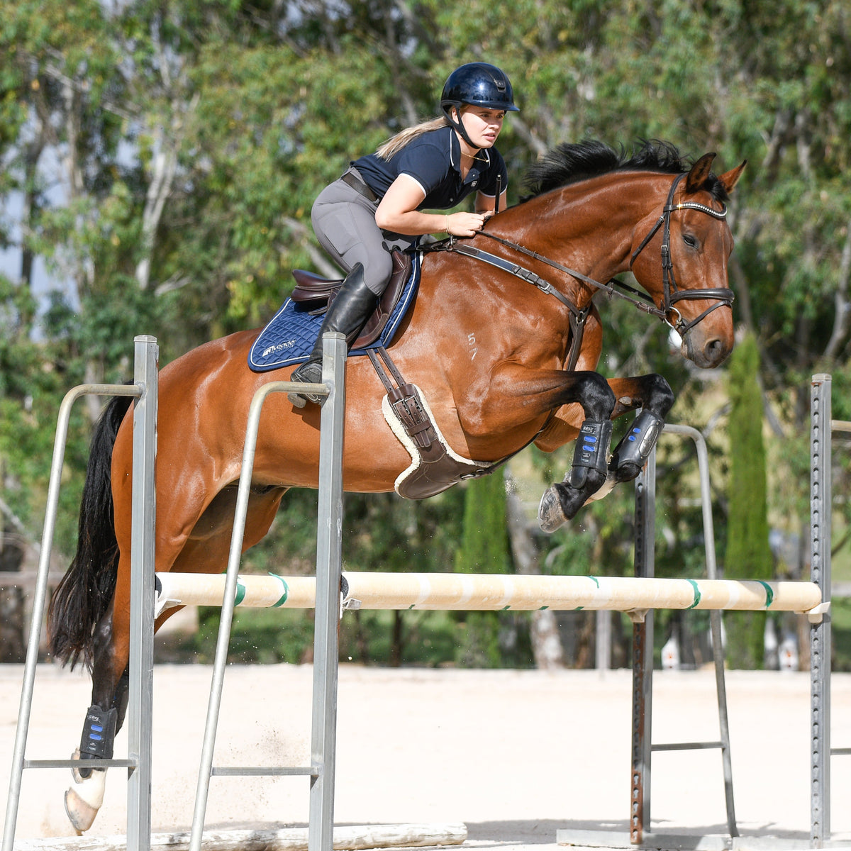 LE Performance Jump Saddle Pad Velvet