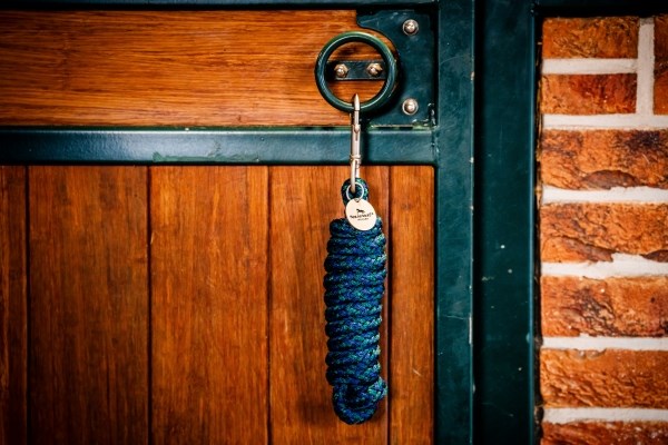 Horseware Signature Lead Rope, Navy/Hunter Green