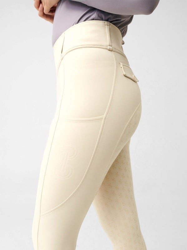 PSOS Katja Tights Full Seat, Dark Ivory