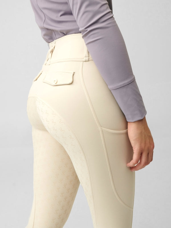 PSOS Katja Tights Full Seat, Dark Ivory
