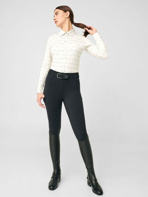 PSOS Katja Tights Half Grip, Black