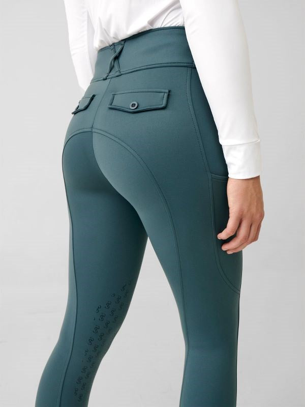 PSOS Katja Tights Half Grip, Storm Blue