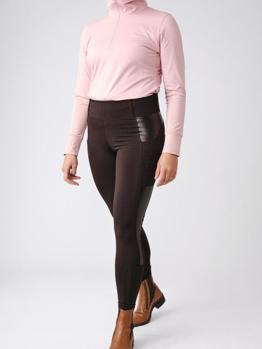 PSOS Cindy Riding Tights, Coffee