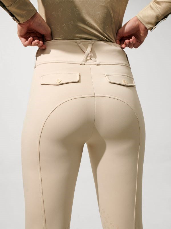 PSOS Katja Tights Half Grip, Dark Ivory