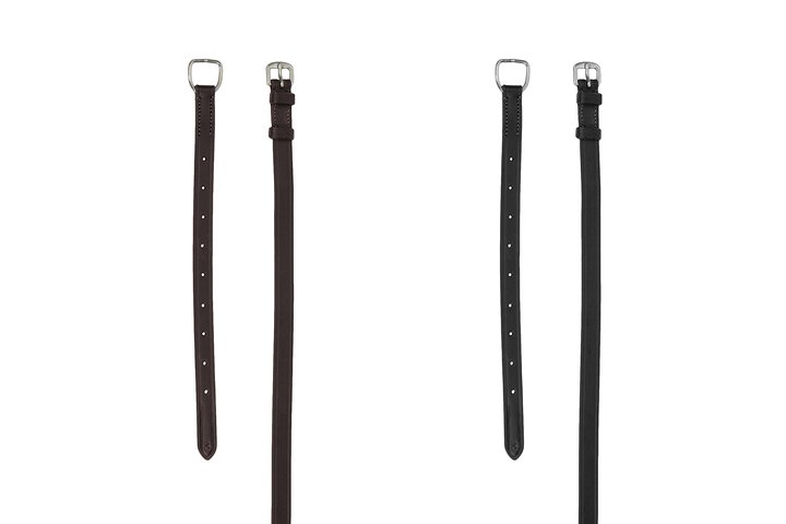 PSOS Flat Throatlatch w/ Dark Stitches