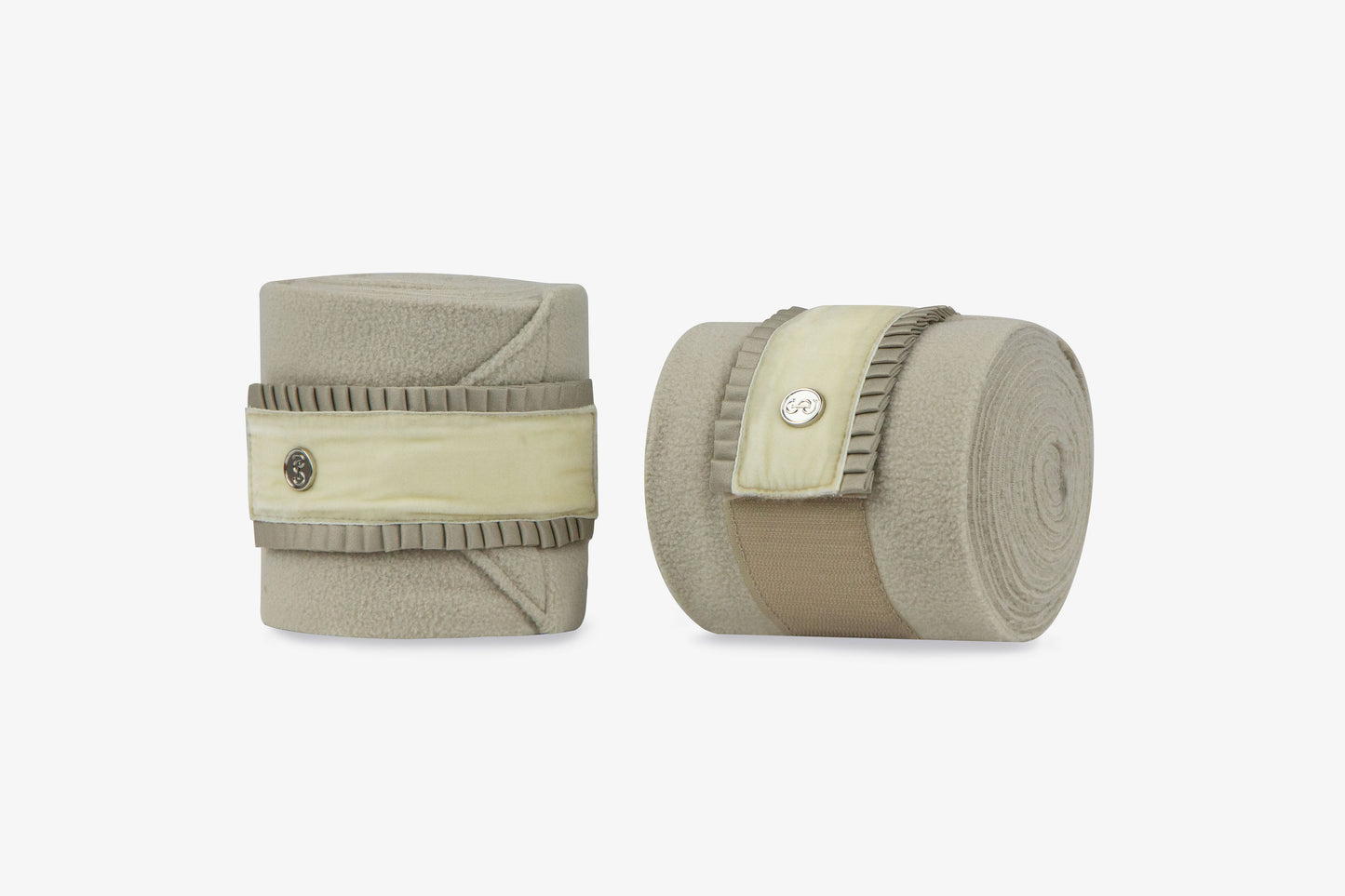 PSOS Polos, Diamond Ruffle, Latte