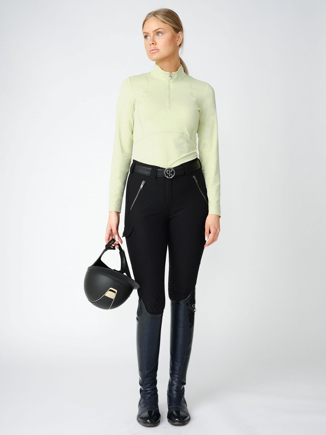 PSOS Adele L/S Base Layer, Seed Green