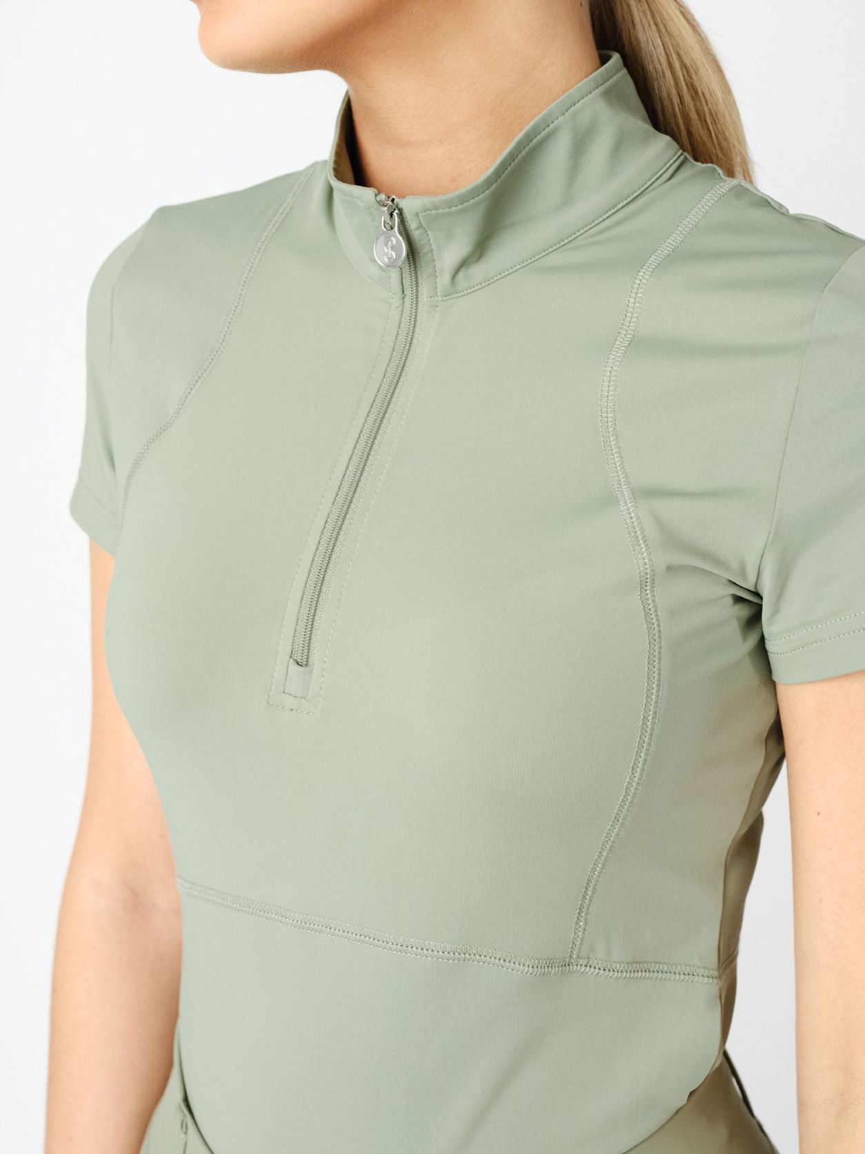 PSOS Adele S/S Base Layer, Khaki Green