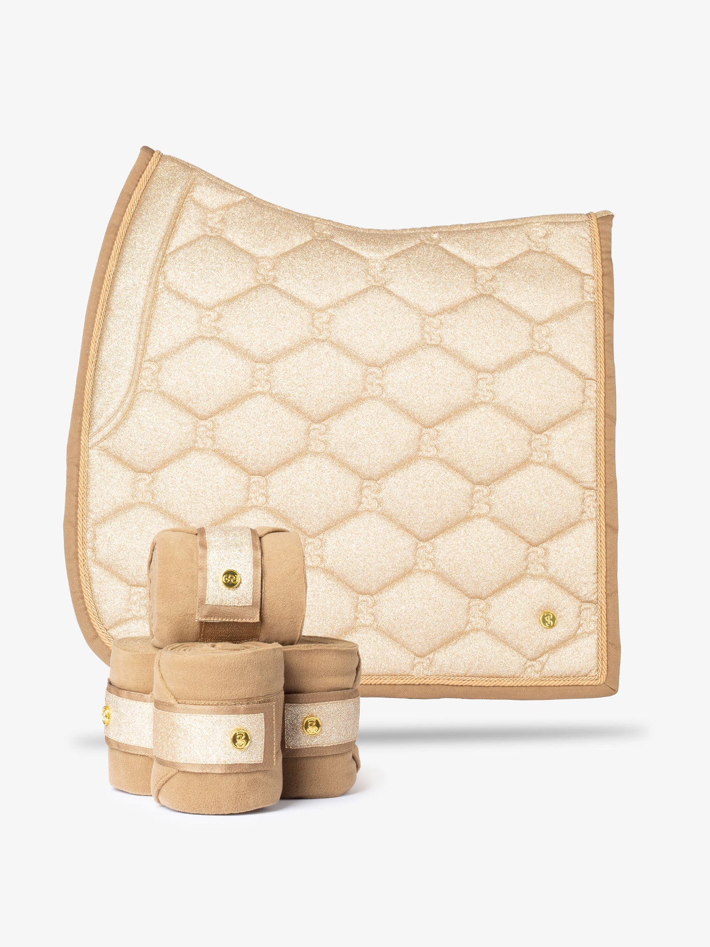 PSOS Dressage Pad, Stardust, Gold