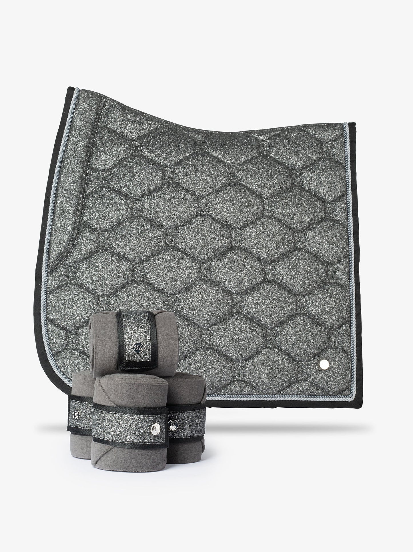 PSOS Dressage Pad, Stardust, Gun Metal