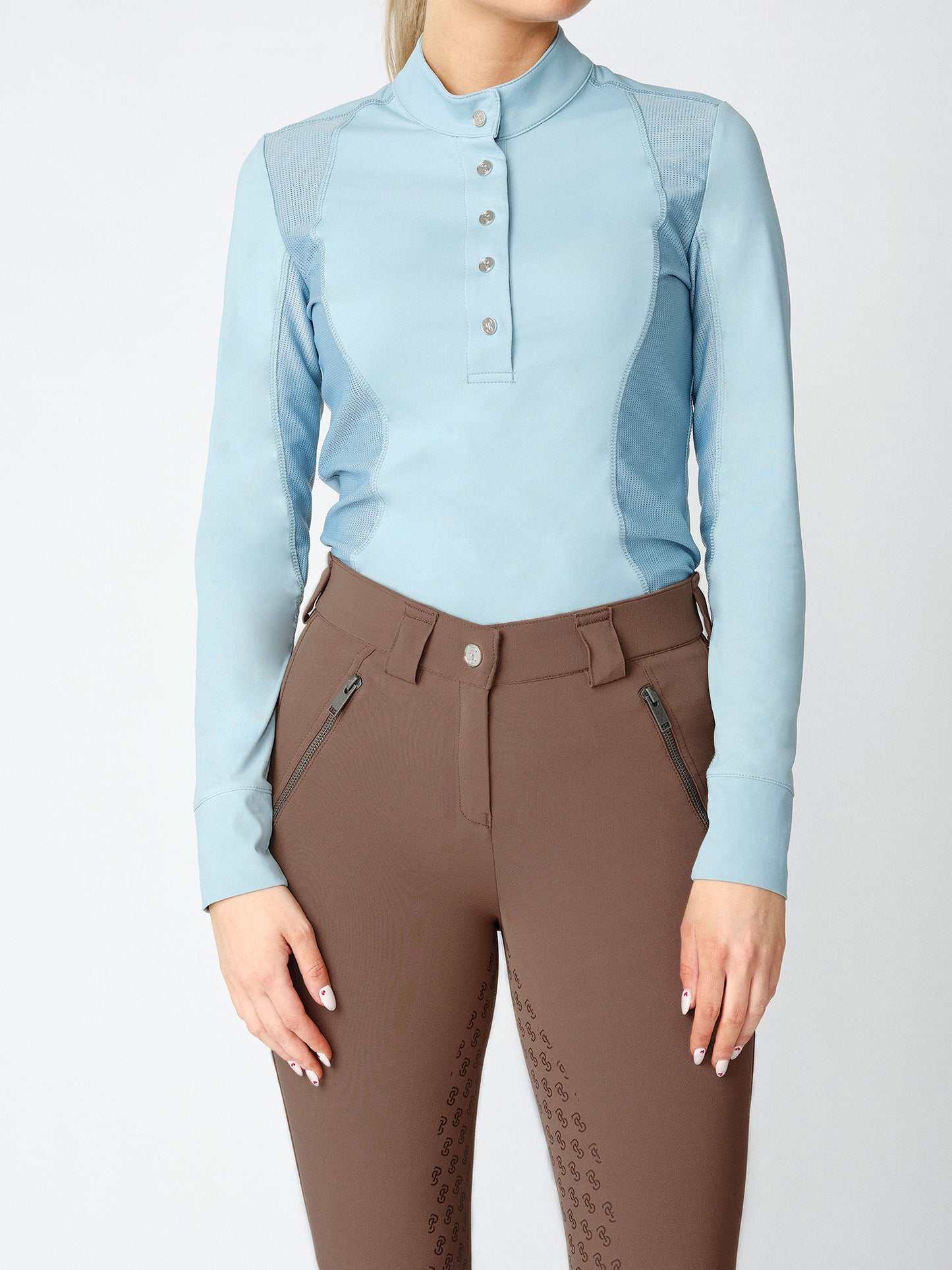 PSOS Cecile L/S Baselayer, Stone Blue