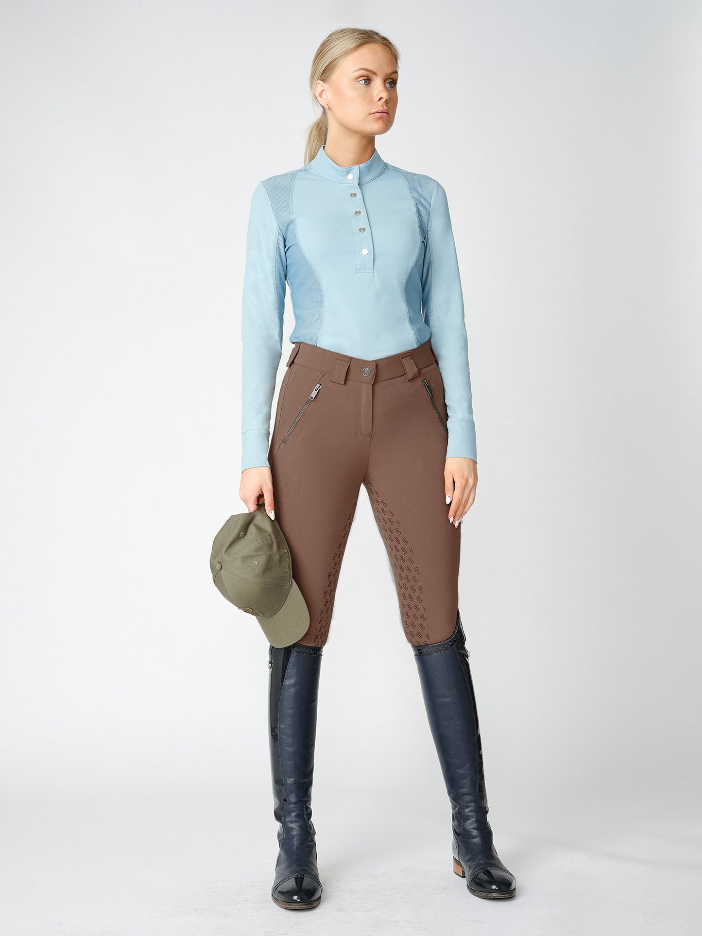 PSOS Cecile L/S Baselayer, Stone Blue