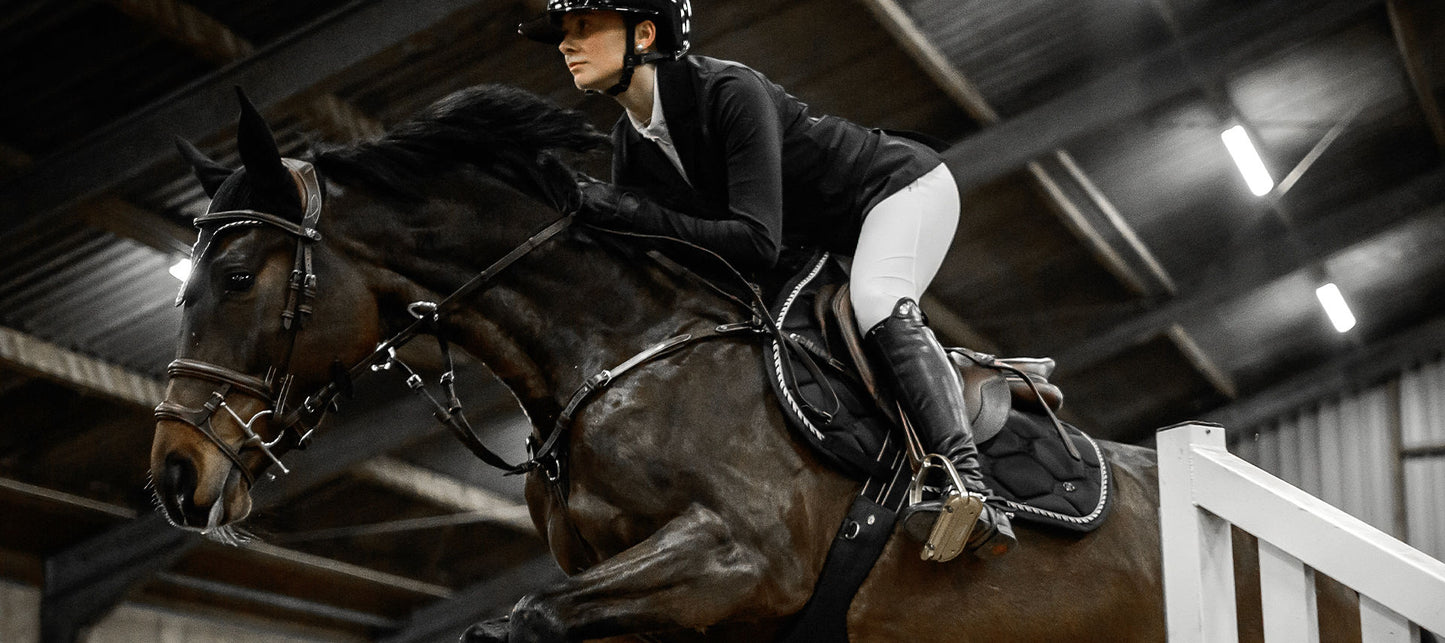 PSOS Jump Saddle Pad Signature, Black