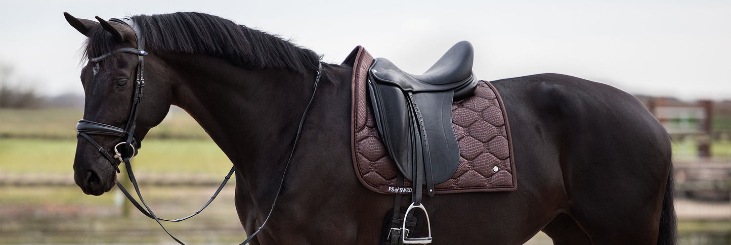 PSOS Dressage Saddle Pad Desert, Coffee