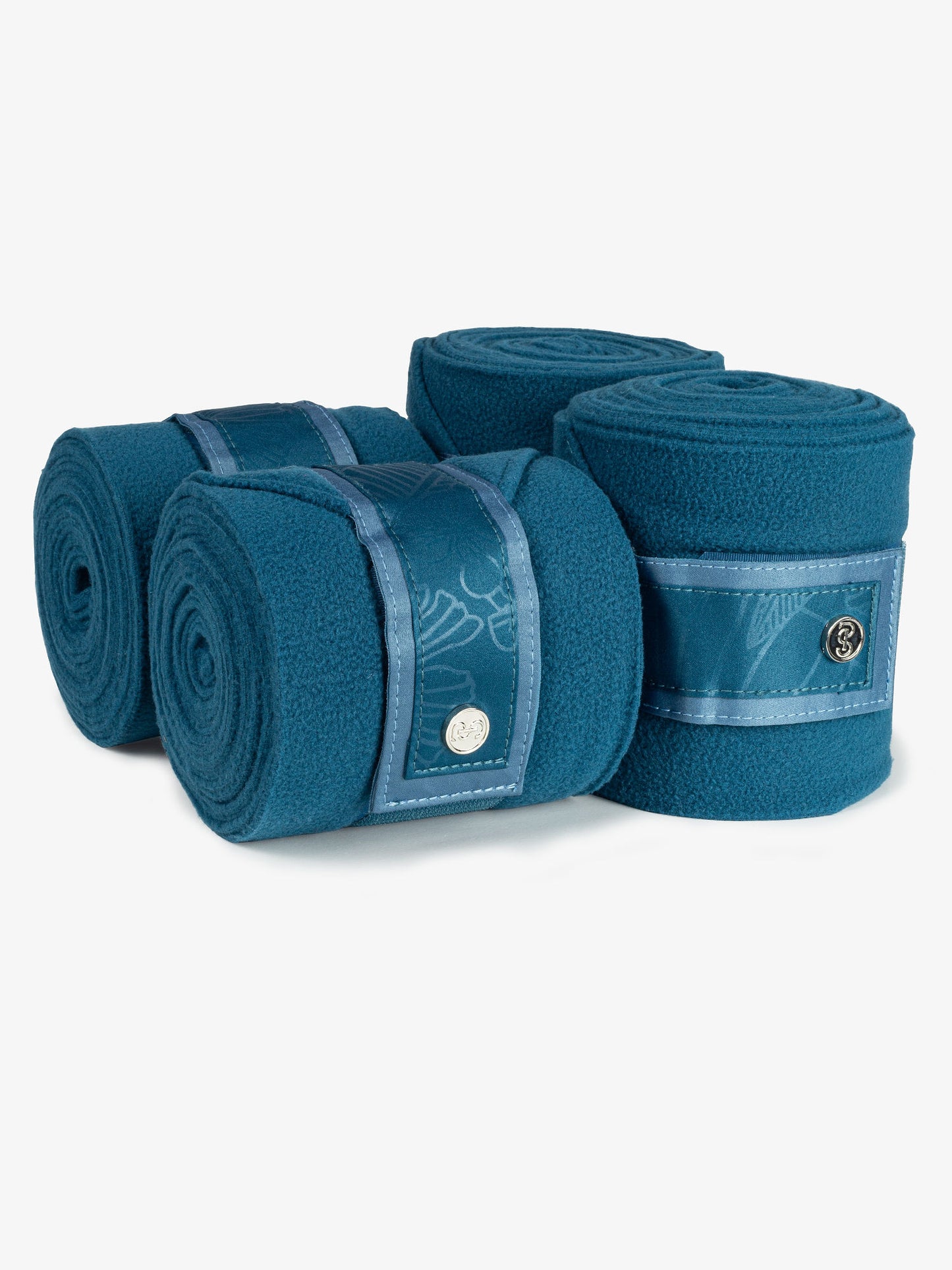 PSOS Polos, Floret Petrol Blue